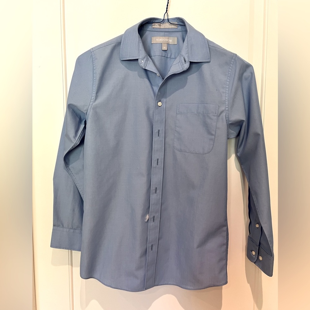 Nordstrom Boy's Blue Dress Shirt